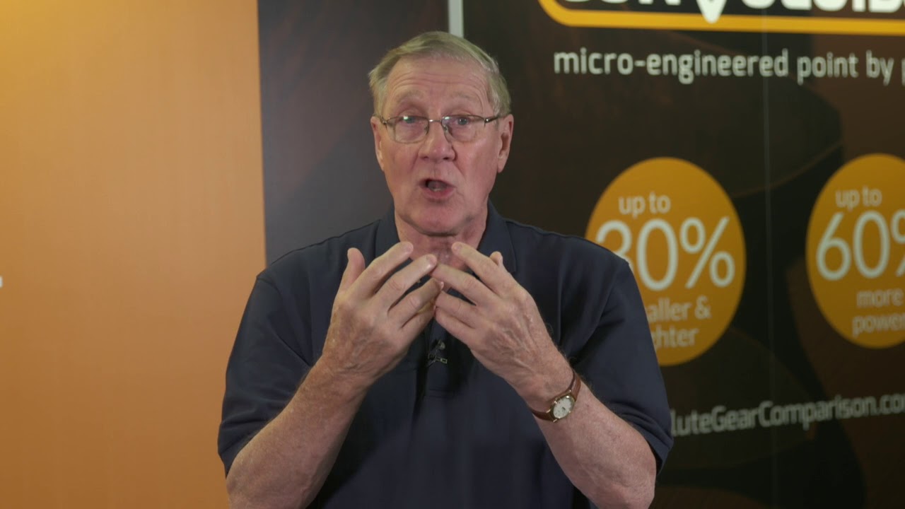 Barney Berlinger explaining Convoloid gearing
